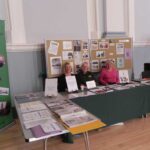 WFHRG stand at Kidderminster Town Hall</br>L-R Sandra Charlton, Pauline Carroll</br>and Ann Taylor