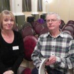 Nigel & Sandra<br>at the 3 Drs. Stretton Presentation