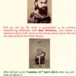 Poster for the presentation<br>"The living Skeleton & the Bearded Lady"